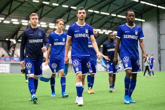 IFK Göteborgs Victor Wernersson, Giorgi Kharaishvili och