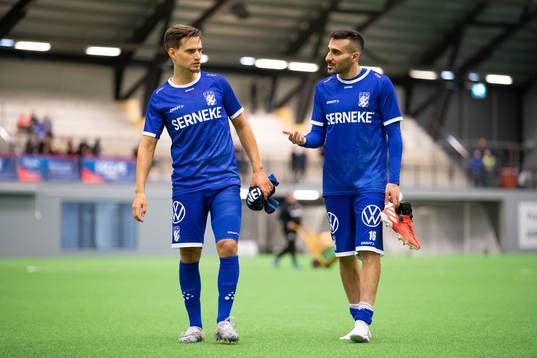 IFK Göteborgs Amin Affane och Sargon Abraham