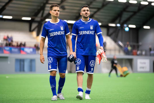 IFK Göteborgs Amin Affane och Sargon Abraham
