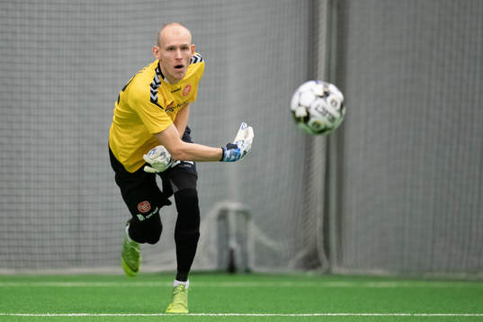 Ålborgs målvakt Andreas Hansen