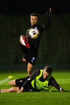 Malmö FFs Arnór Traustason och Sören Rieks