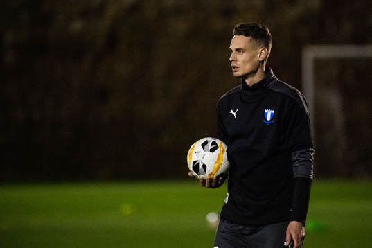 Malmö FFs assisterande tränare Daniel Bäckström