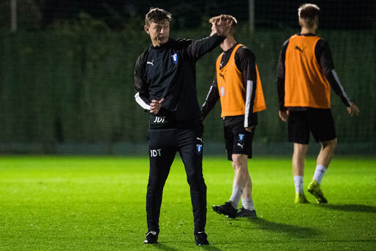 Malmö FFs tränare Jon Dahl Tomasson