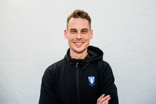 Malmö FFs assisterande tränare Daniel Bäckström