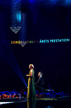 Tobias Forsberg och Filippa Norr Richloow, Prisutdelare