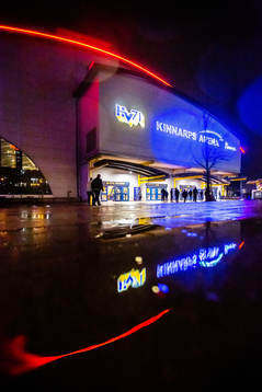 Exteriör av Kinnarps Arena
