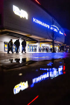 Exteriör av Kinnarps Arena