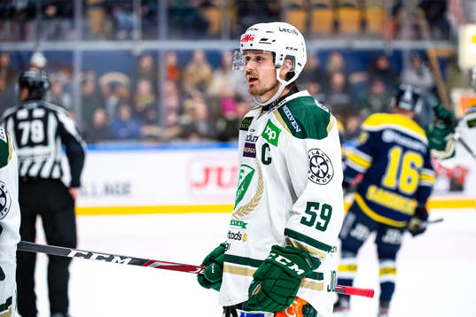 Färjestads Linus Johansson deppar