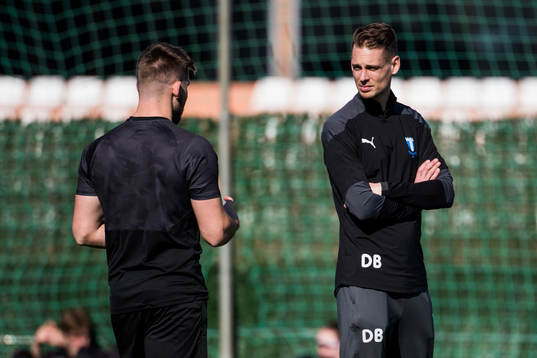 Assisterande tränare Daniel Bäckström