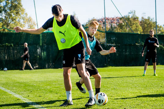 Anel Ahmedhodzic och Linus Borgström