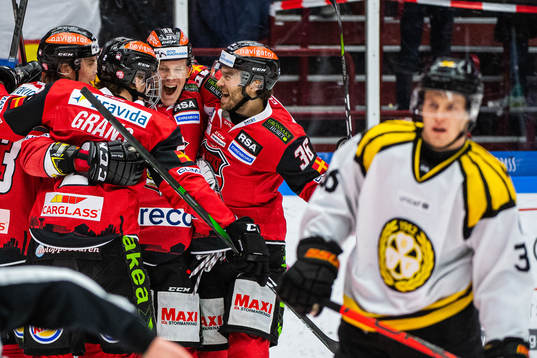 Malmö Redhawks Lars Bryggman jublar