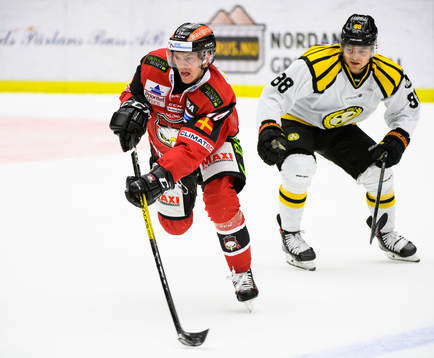 Malmö Redhawks Carl-Johan Lerby och Brynäs Jaedon