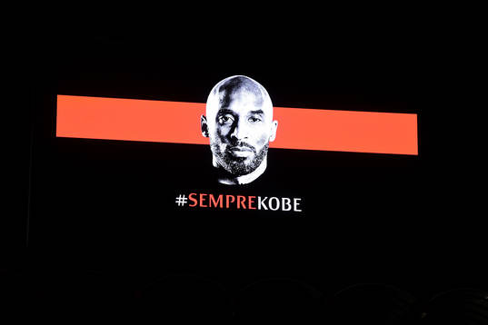 Tribute to former Los Angeles Lakers basketball player and