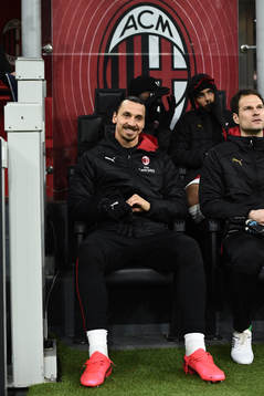 Zlatan Ibrahimovic of Milan