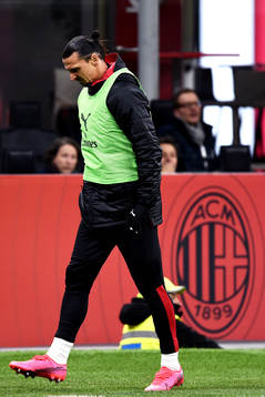 Zlatan Ibrahimovic of Milan