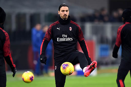 Zlatan Ibrahimovic of Milan
