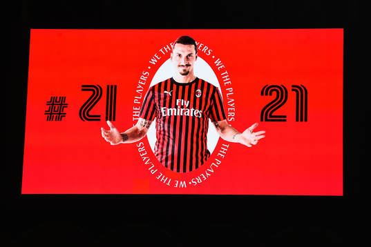 Presentation of Zlatan Ibrahimovic