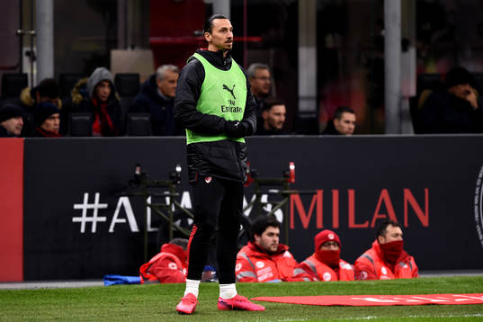 Zlatan Ibrahimovic of Milan