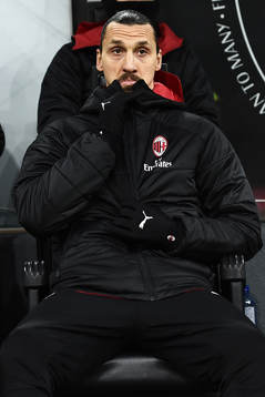 Zlatan Ibrahimovic of Milan