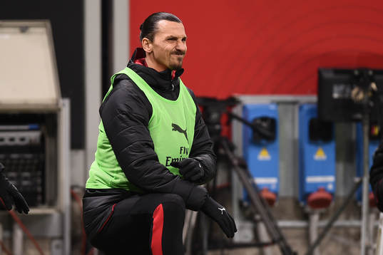 Zlatan Ibrahimovic of Milan