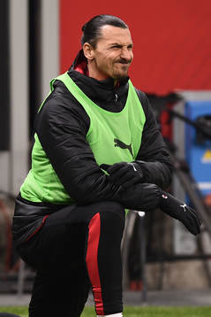 Zlatan Ibrahimovic of Milan