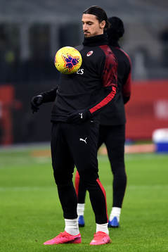 Zlatan Ibrahimovic of Milan