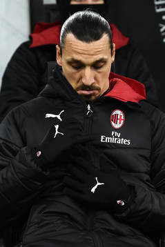 Zlatan Ibrahimovic of Milan