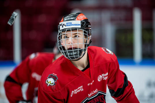 Ishockeyspelaren Helge Grans