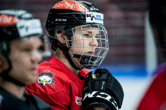 Ishockeyspelaren Helge Grans