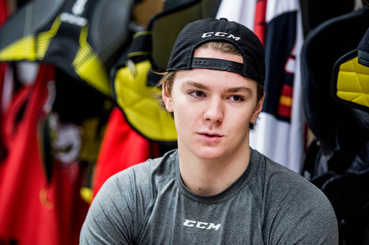 Ishockeyspelaren Helge Grans