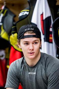 Ishockeyspelaren Helge Grans