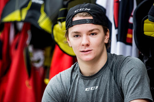 Ishockeyspelaren Helge Grans