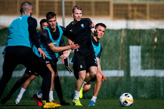 Oscar Lewicki och Jonas Knudsen