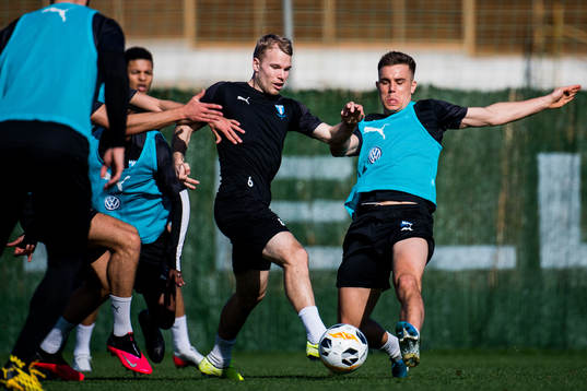 Oscar Lewicki och Jonas Knudsen