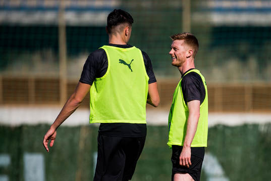 Anel Ahmedhodzic och Anders Christiansen