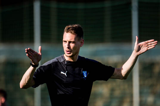 Assisterande tränare Daniel Bäckström