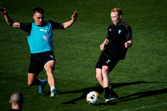 Jonas Knudsen och Linus Borgström
