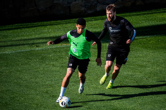 Romain Gall och Rasmus Bengtsson