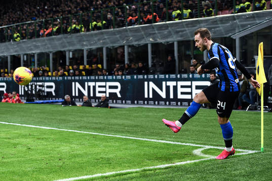 January 29, 2020, Milan, Italy: Christian Eriksen of Inter