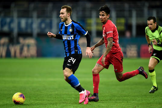 January 29, 2020, Milan, Italy: Christian Eriksen of Inter