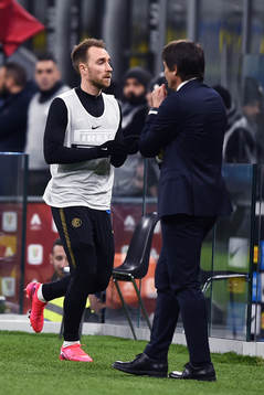 January 29, 2020, Milan, Italy: Christian Eriksen of Inter