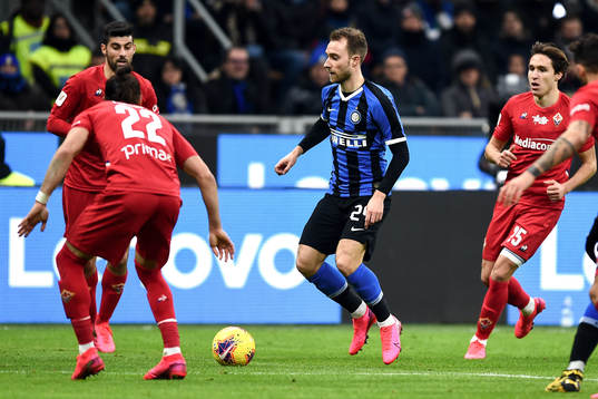 January 29, 2020, Milan, Italy: Christian Eriksen of Inter