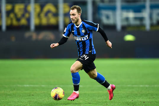 January 29, 2020, Milan, Italy: Christian Eriksen of Inter