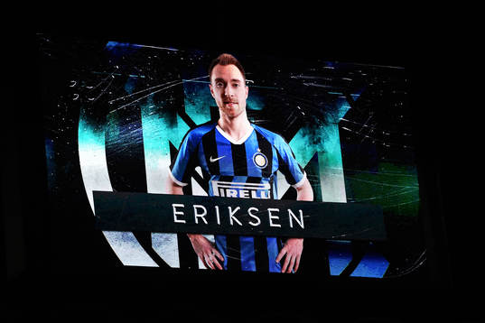 January 29, 2020, Milan, Italy: Christian Eriksen of Inter