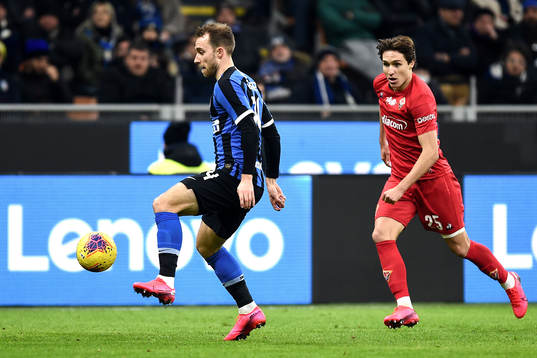 January 29, 2020, Milan, Italy: Christian Eriksen of Inter