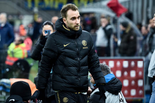 January 29, 2020, Milan, Italy: Christian Eriksen of Inter