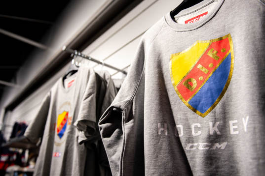 En tröja med Djurgårdens logotyp