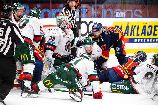 Frölundas David Printz och Djurgårdens Dick Axelsson