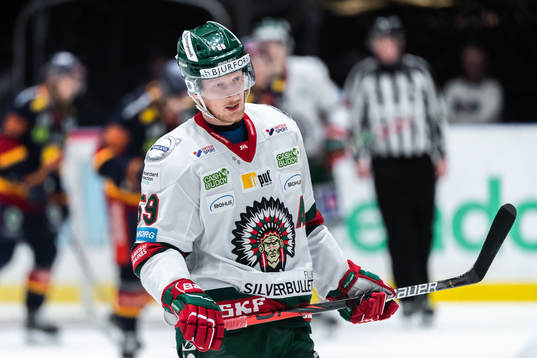 Frölundas Simon Hjalmarsson deppar