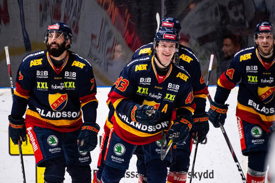 Djurgårdens Tom Nilsson jublar